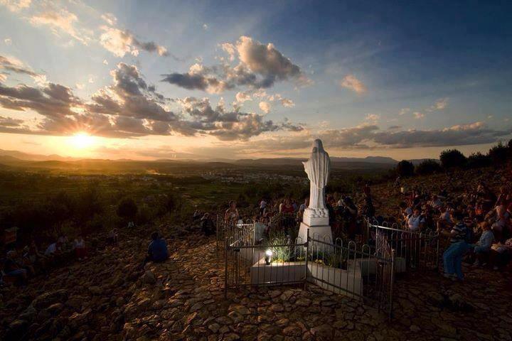 Atardecer en Mejugorje