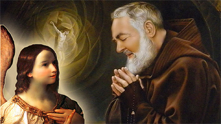 Padre Pio y los ángeles