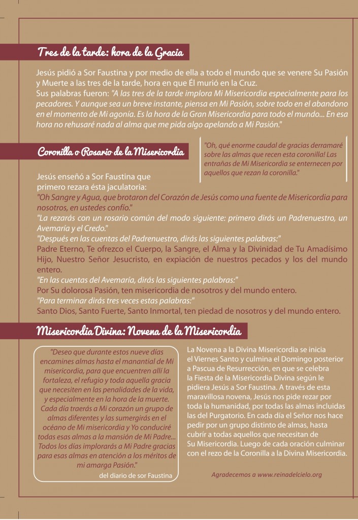 Novena Divina Misericordia (página 2)
