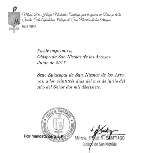 Imprimatur Libro La venida del Señor