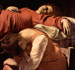 Muerte de la Virgen - Caravaggio (ft img)