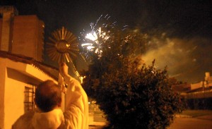 Fuegos artificiales de Dios