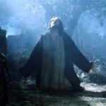 Jesús orando en el huerto de los olivos
