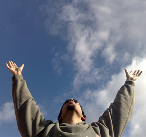 Tocar el cielo con las manos