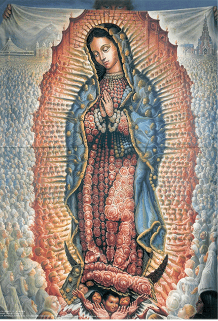 El milagro de los ojos de la virgen de guadalupe Imagen De La Virgen De Guadalupe Hace Milagros Imagui