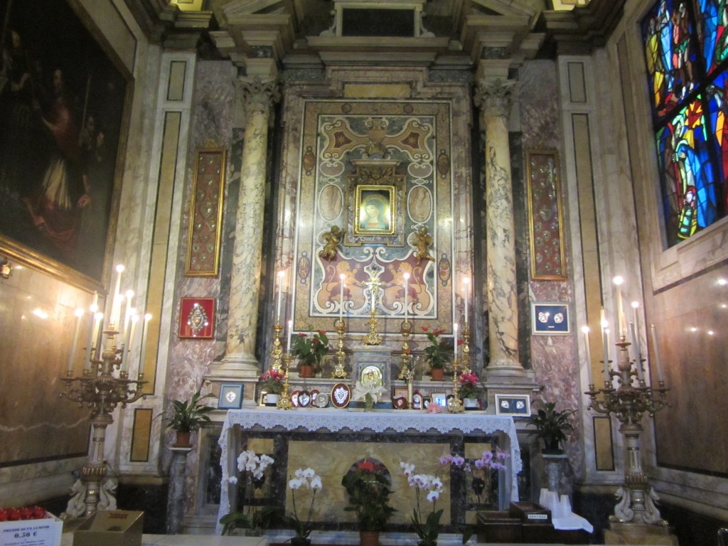 Madonna del pozzo en Roma
